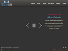 Tablet Screenshot of moldartgesso.com.br